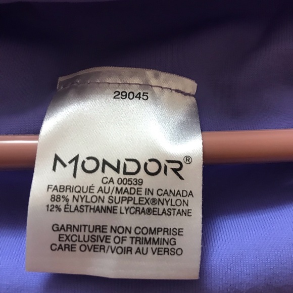 NWOT MONDOR Dance Shrug Wrap Top LG Lavender - Picture 3 of 5